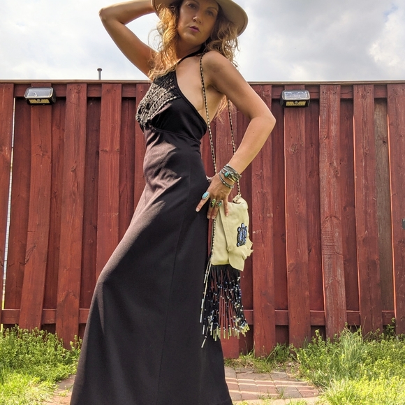 Iconic 70s halter maxi dress - Picture 6 of 6